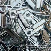 500个 风管角码 风管配件0.8 1.0厚通风管道共板法兰角码 102