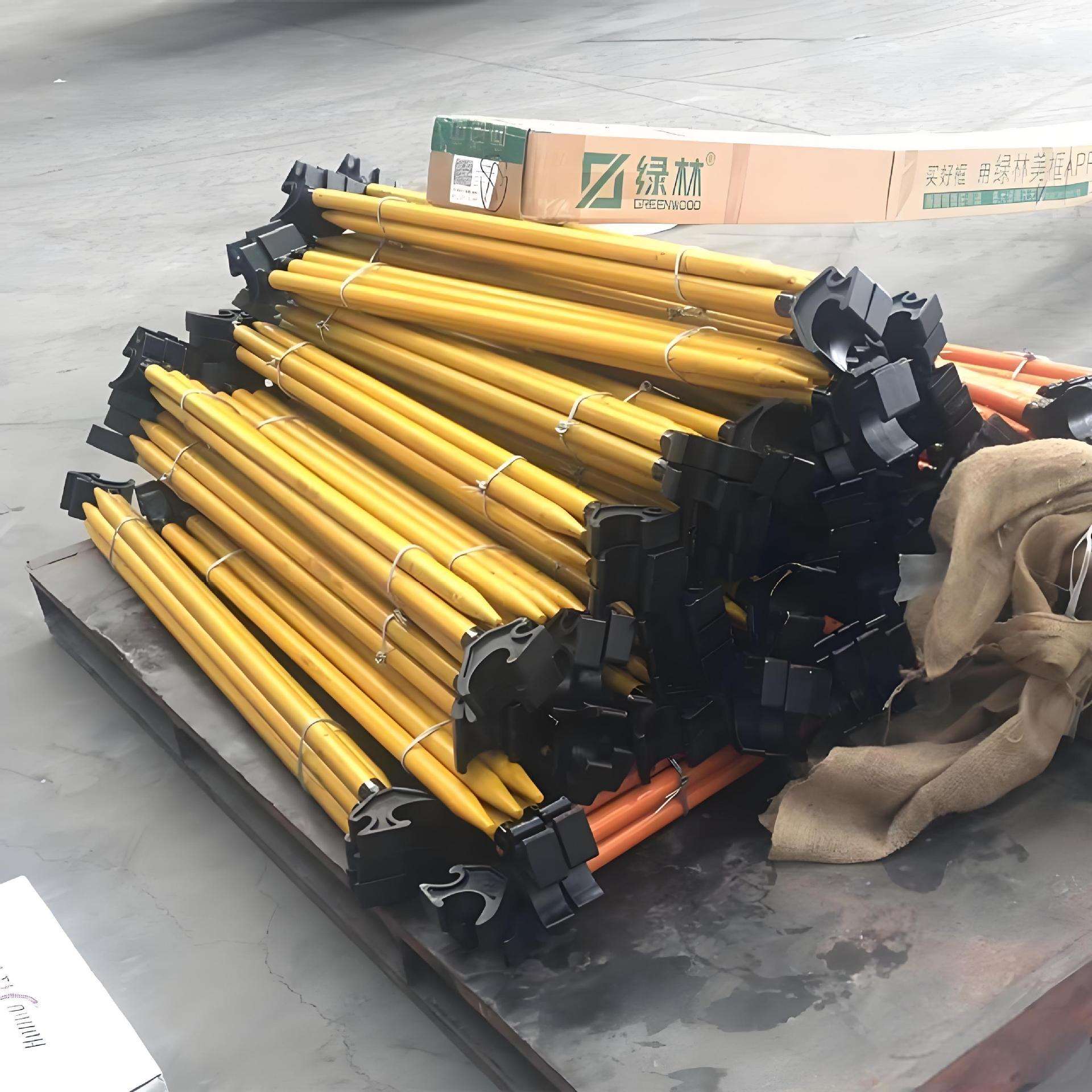 铁路羊角撬棍1.5米羊角圆柱 公务段叉型锻造开口撬杠钢轨起钉