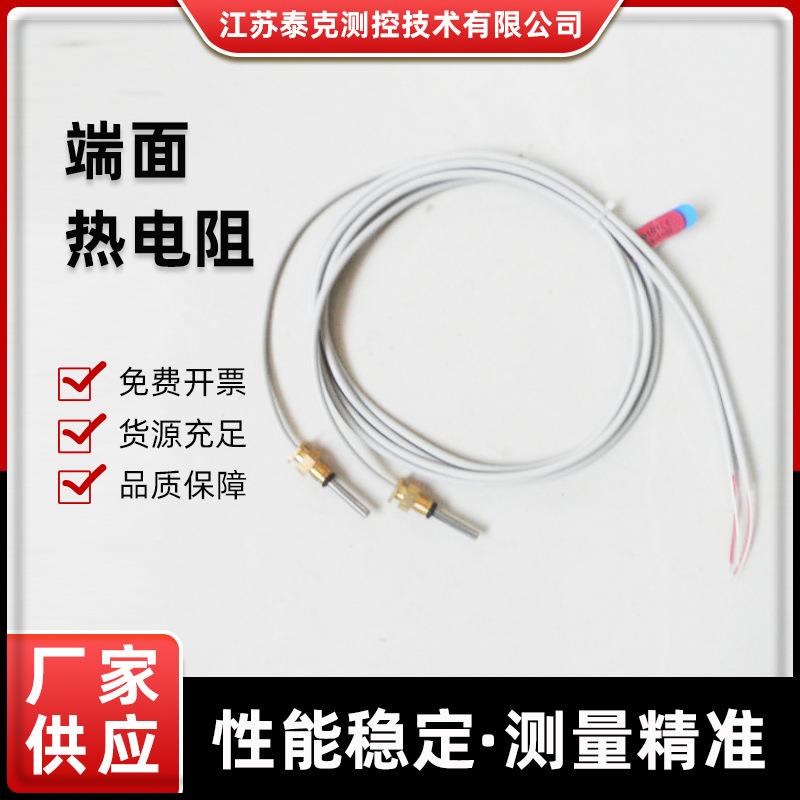 pt100端面热电阻wzpm-201防腐热电阻温度探头电机测温