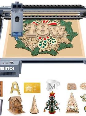 Laser Engraver 18W(18000mW) Laser Cutter High-Power 30000mm