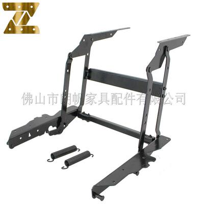 LFA005北欧餐桌茶几升降架加厚支撑板方管茶几桌面折叠铰无金配件