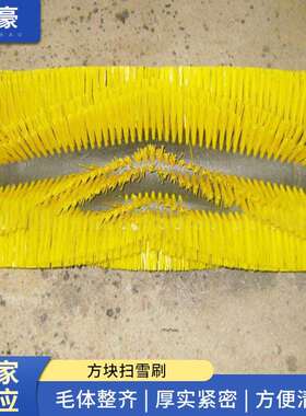 厂家 各种扫路刷 扫雪刷片 方块扫雪刷 中标车扫雪刷