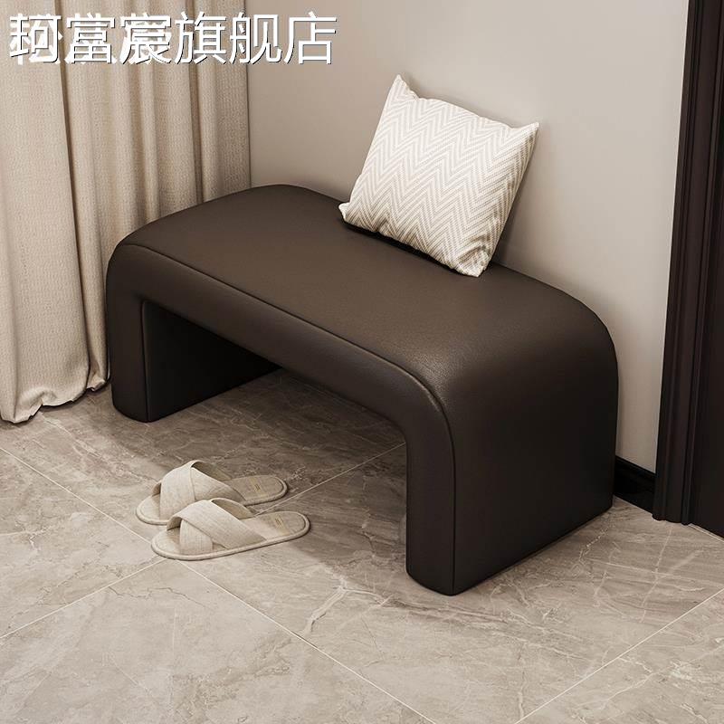 珂富宸换鞋凳家用门口入户玄关穿鞋凳卧室沙 发 床 尾凳试衣间软包长条凳子摆件饰品摆件饰品