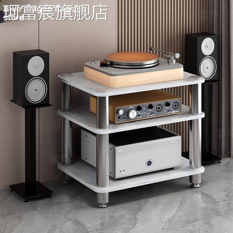 珂富宸蓝蛟音响放置 柜 子 桌 面音响支 架 音箱脚 架 落地音响 架 电视 柜 机 架 功放机 柜摆件饰床笠拉车