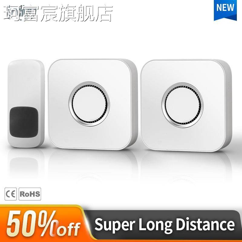 珂富宸澳洲AU澳规无线门铃智能呼叫器多层复式楼带院远距离门钟按钮防水摆件饰品垫垫