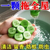高浓缩拖地花露水泡腾片地板清洗剂防清洁片木地板去污渍留香片蚊