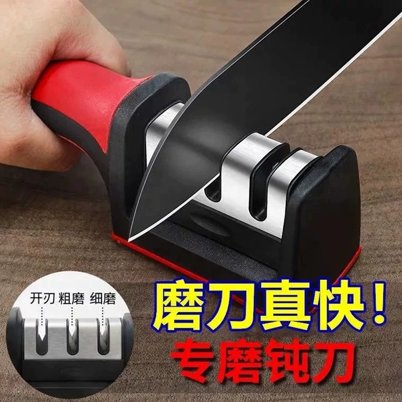 磨刀神器家用菜刀磨刀石商用专业正品天然石头快速磨刀架开刃正宗