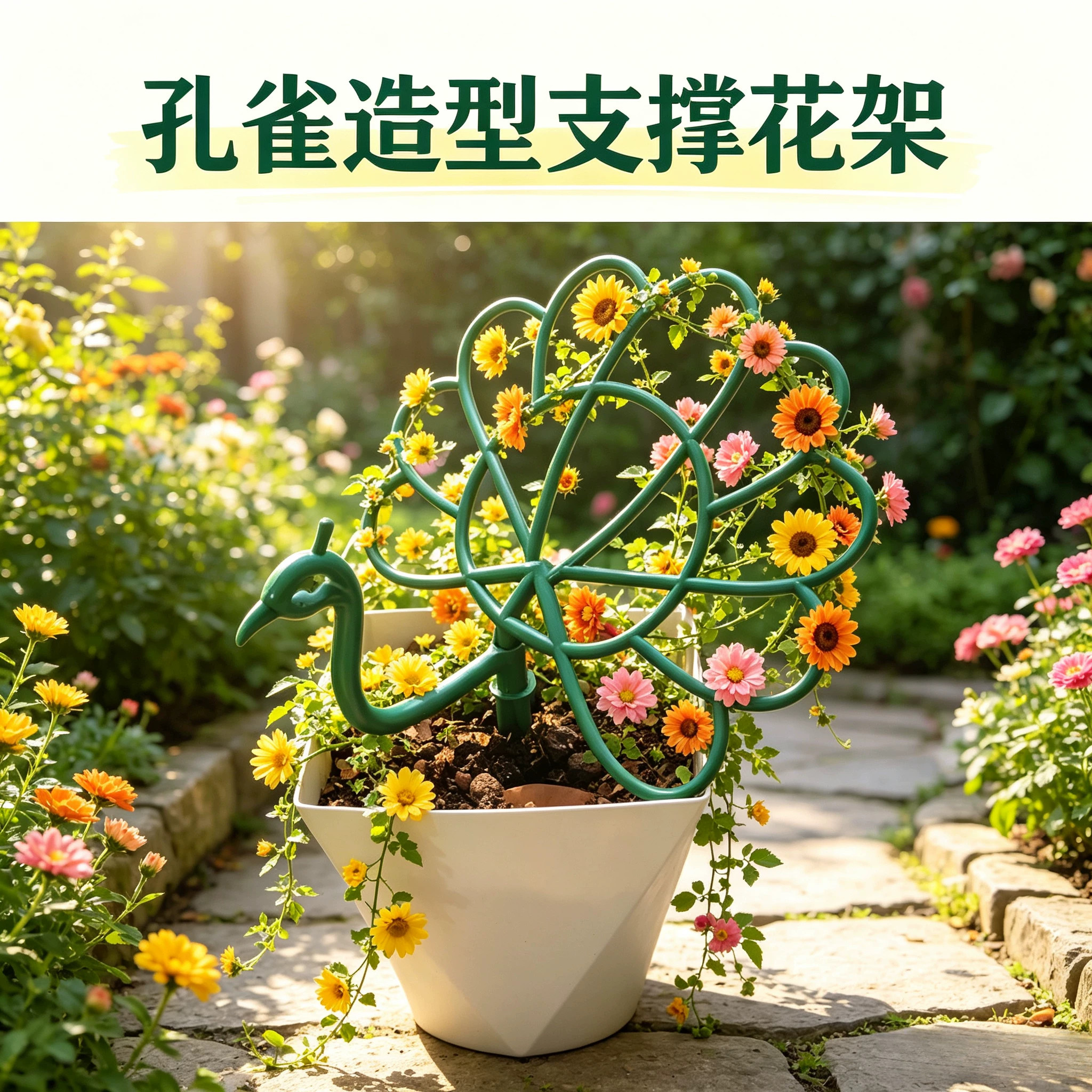 花卉专用支撑架庭院固定架图片