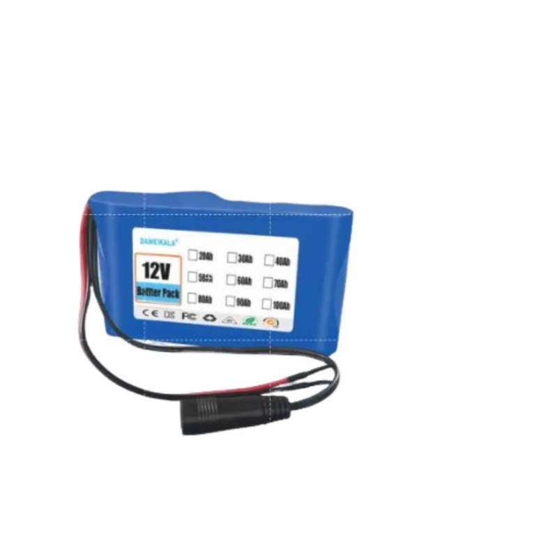 1865012V 3S2p 40000Mah 可充电锂离子电池组容量 DC 12V 40Ah 监