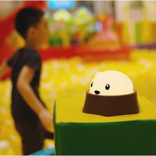 MUID觅逗 打地鼠小夜灯 USB带锂电 创意可充电小夜灯氛围灯喂奶灯