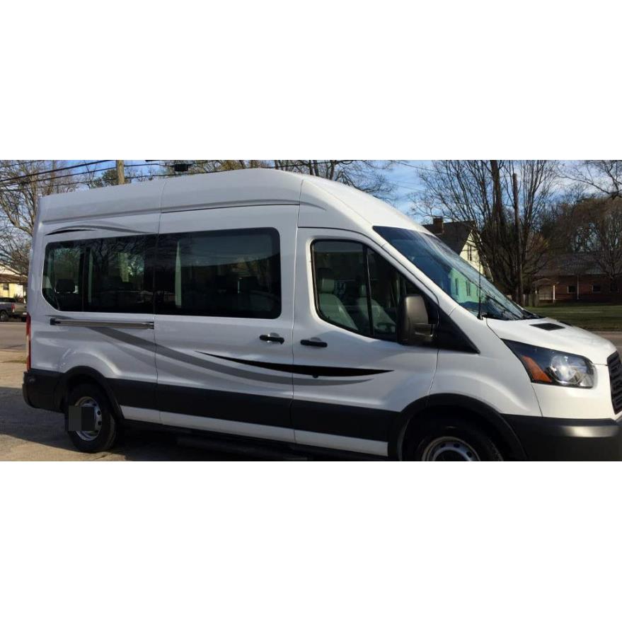 适用于福特 Transit MK8 汽车贴纸房车条纹露营车贴纸车贴纸A610