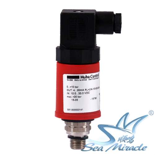 HUBA富巴 501系列 水压力变送器 水管压力传感器10bar 0-10v