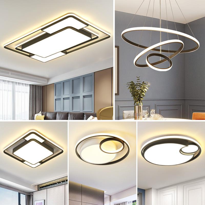 大气客厅主灯餐厅卧室灯现代简约led北欧吸顶灯全屋套餐灯具组合