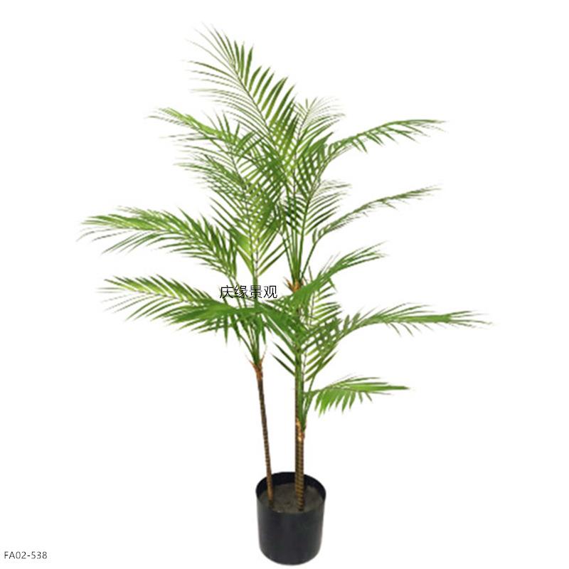 仿真迷你葵刺葵大型落地盆栽造景办公室摆件布置场景拍摄道具假树