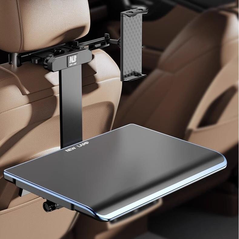 纽兰博全品卡通车载小桌板儿童学习书桌电脑支架方向盘折叠办公桌