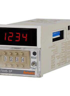 进口数显时间继电器48mm四位数字显示220V型号FX4S-1P4