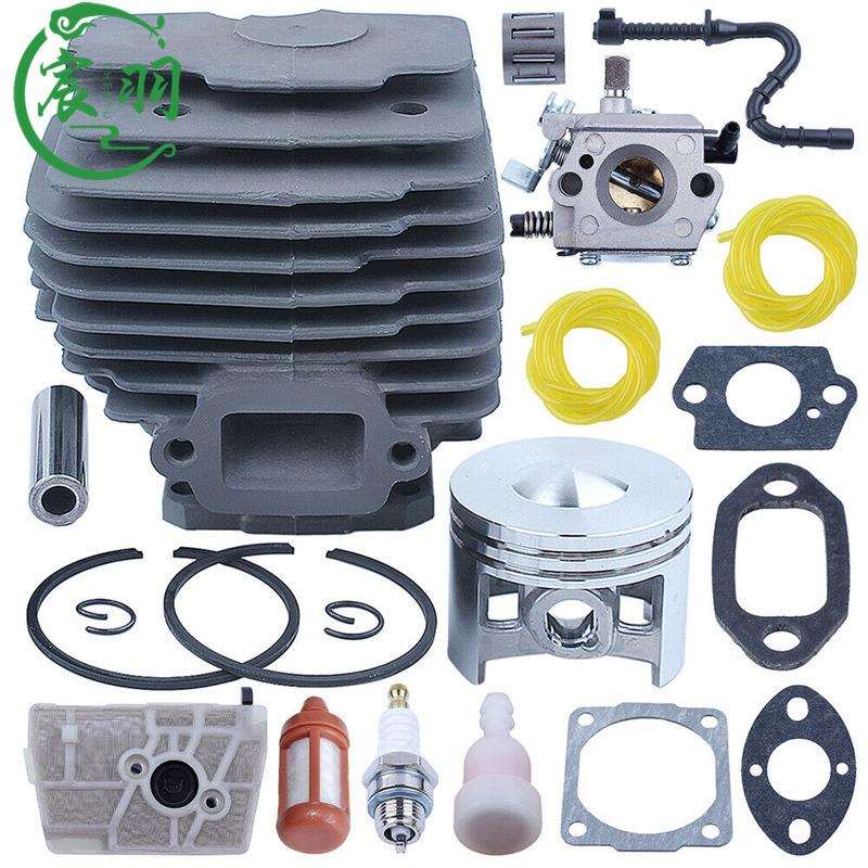 MS028 028AV气缸总成 缸体 缸套 活塞 油锯配空滤器化油器46mm