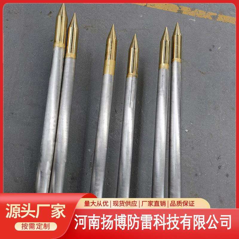 烟囱专用避雷针 钛合金避雷针TA2 铁塔烟囱耐腐蚀不锈钢接闪器