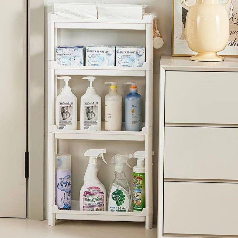 卫生间门后收纳柜浴室门后置物架家用厨房夹缝多层窄边柜