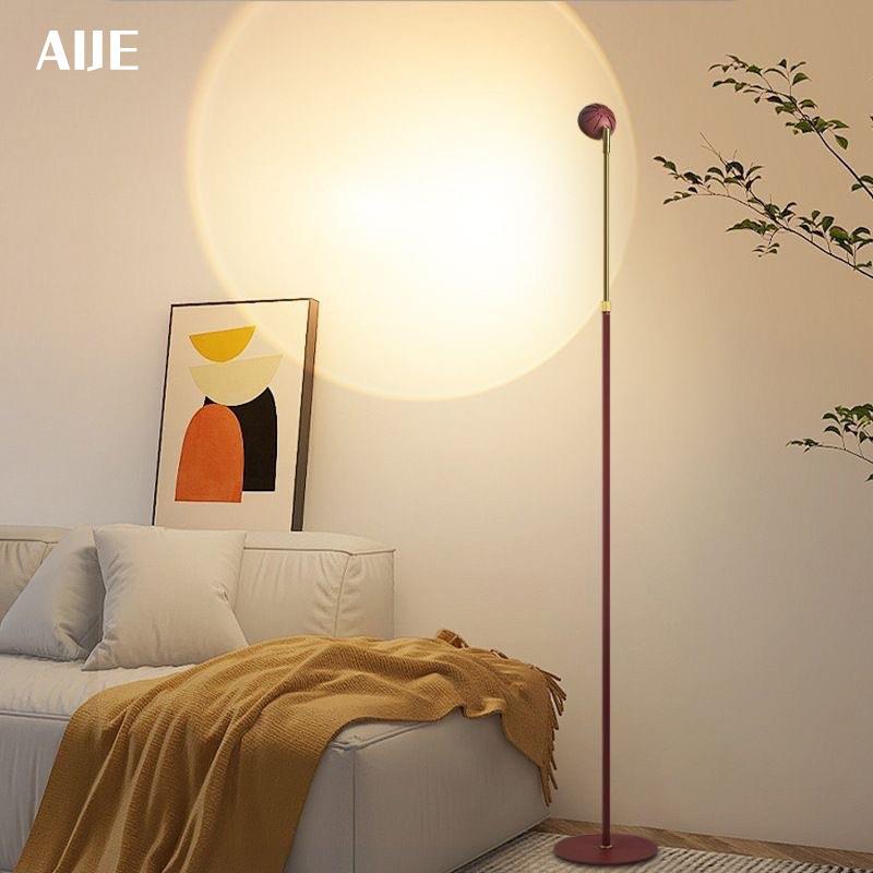 轻奢小红帽落地灯网红直播间背景氛围灯补光灯客厅卧室光影装饰灯