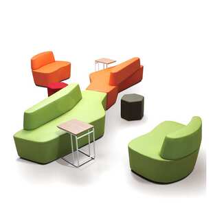 办公沙发阅览室沙发图书馆沙发售楼部沙发异形沙发酒店沙发