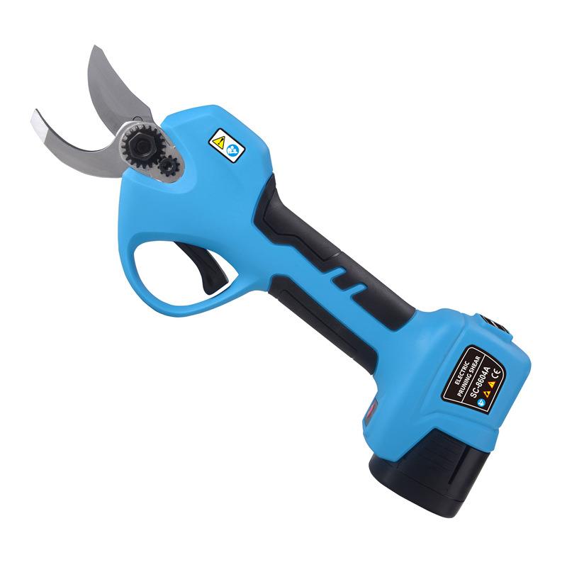 舒畅28mm电动修枝剪果树剪修枝剪锂电池修剪机园艺剪枝剪刀电剪子
