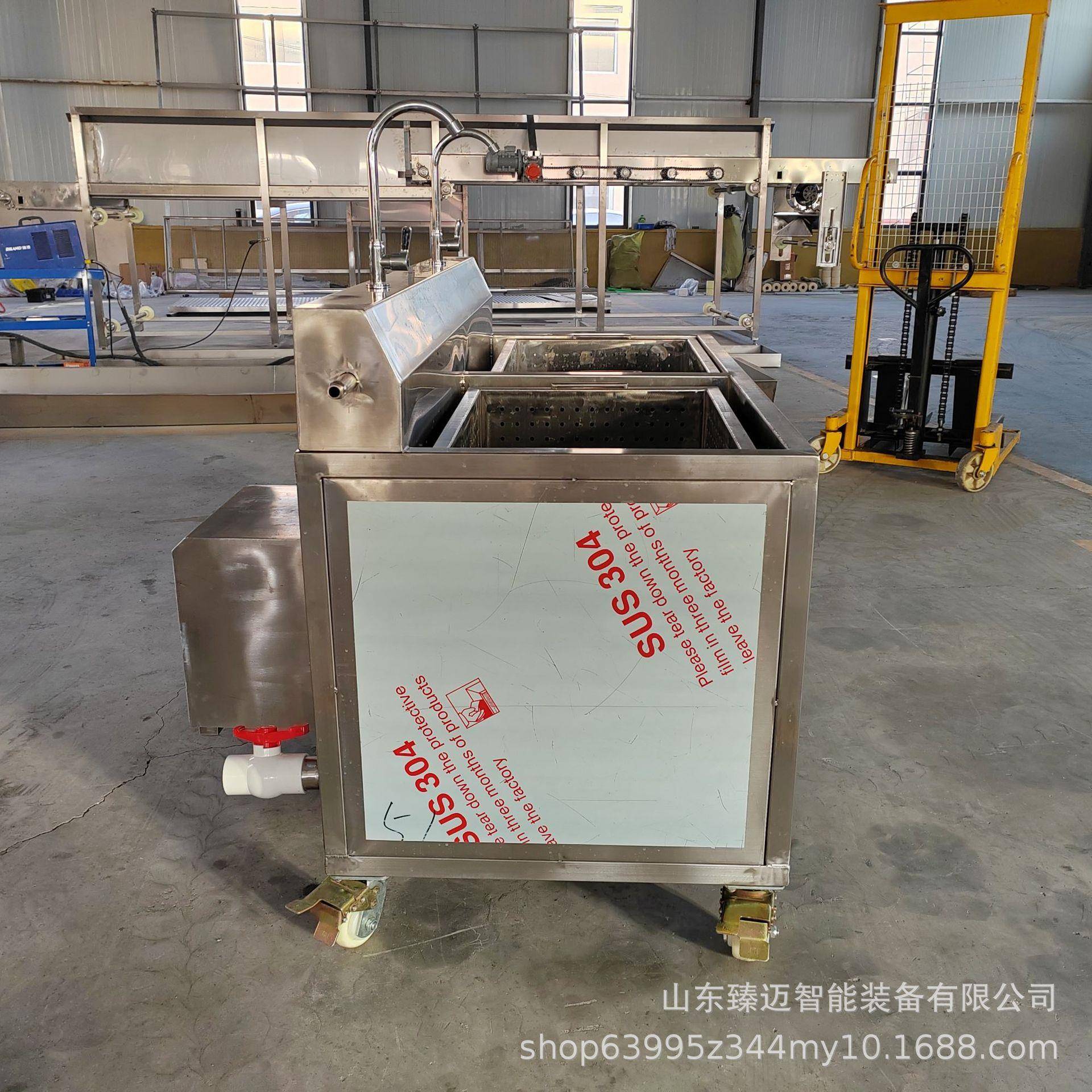 小型商用洗菜池大型厨房门店餐厅果蔬气泡清洗机使用方便灵活