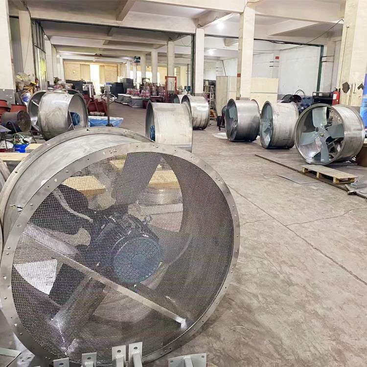 FT35-11-9不锈钢防腐轴流风机  35227m3/h  268pa  960r/min  4kw