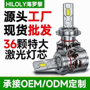 海罗黎工厂直销跨境热卖 h4远近一体超亮汽车led大灯 h1h7h11 9005