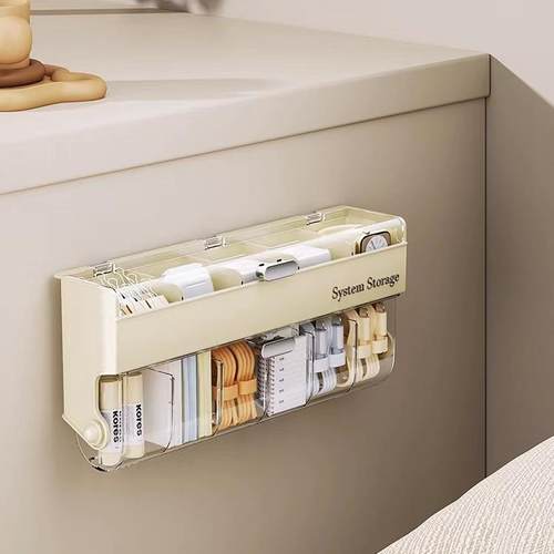 带盖数据线收纳盒理线器电源充电线整理收线集线器充电器线盒储物