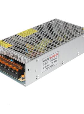 变压器12V10A单组开关电源12V120WLED灯条灯带模组监控设备电源