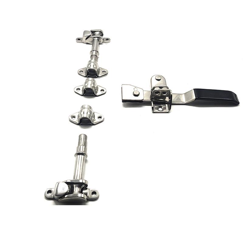 不锈钢4分管冷藏车门锁厢式货车后门锁卡车集装箱门锁