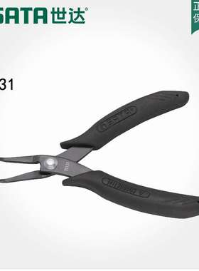 世达五金电工工具手柄弯嘴钳子光嘴弯头钳子尖嘴钳75131