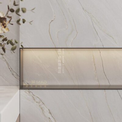 简一瓷砖卫生间瓷砖厨房防滑墙面砖白色新款900x1800地砖 霜喜