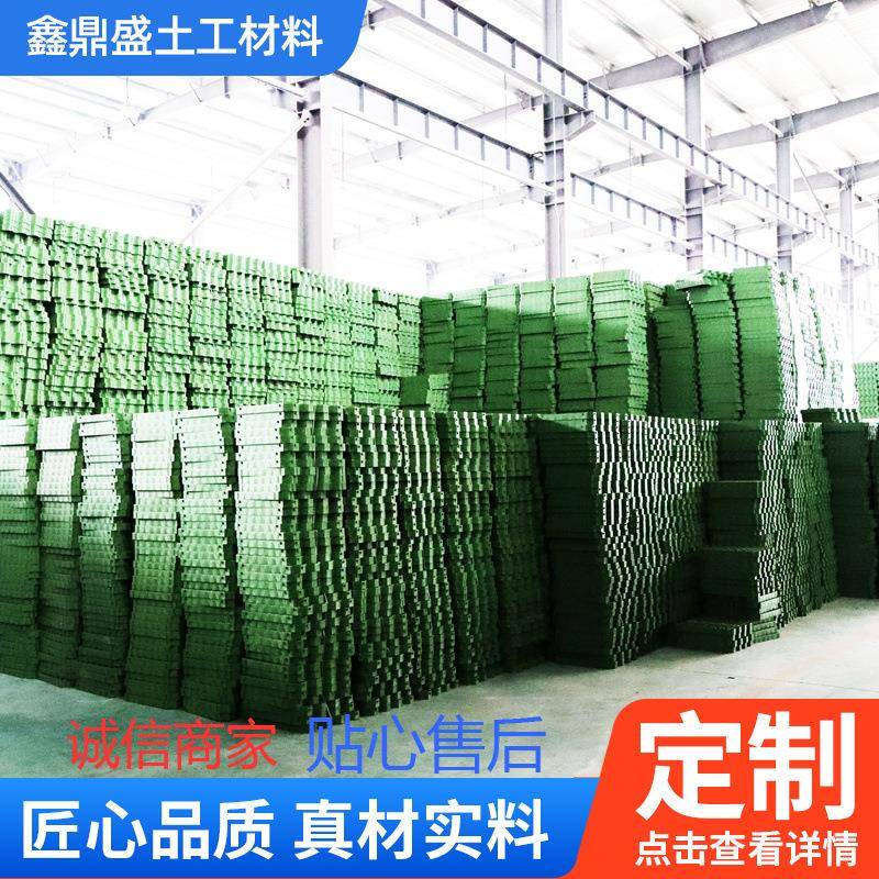 植草格现货直发 4公分5公分7公分施工简单PED草坪格 停车场植草格