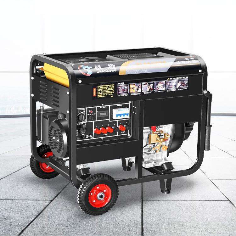 柴油发电机组5千瓦家用220V小型3/6/8/10kw单三相380V双电压