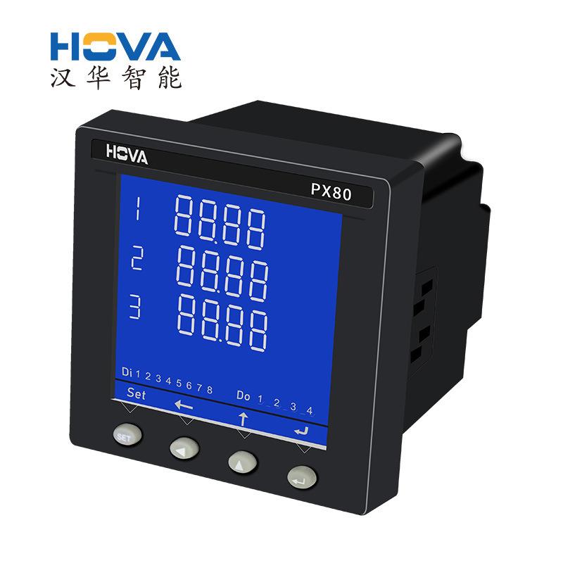 智能PX80-3AU三相数显电测表电压表数显表仪器仪表厂家供货