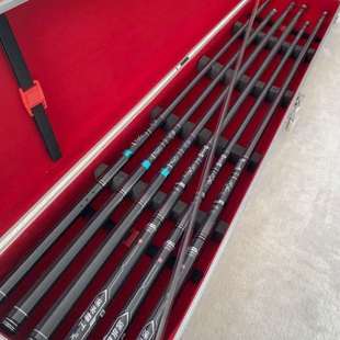 极速九段飞流鱼竿6H19调碳素超轻超硬台钓竿大R物杆青鱼鲢鳙罗非