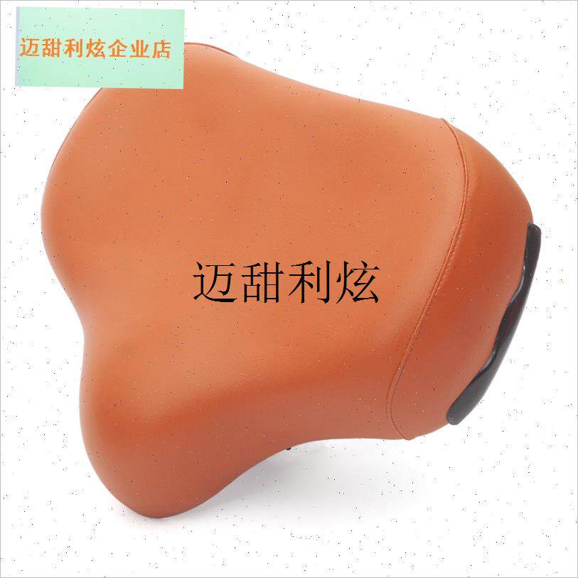 自行车坐垫无鼻座鞍舒适座垫座椅坐鞍健身车座.单车配件大,