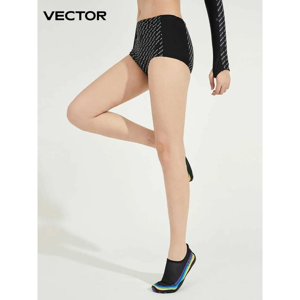 VECTOR玩可拓泳裤女浮潜冲浪三角高腰裤修身比基尼透气分体新品