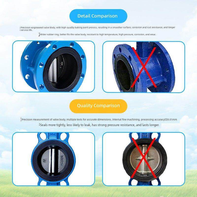 气动对夹式蝶阀D671X-16四氟高温304不锈钢铸钢阀门DN80 100 150,五金/工具,蝶阀,淘宝优惠券,粉丝福利购,淘宝优惠卷