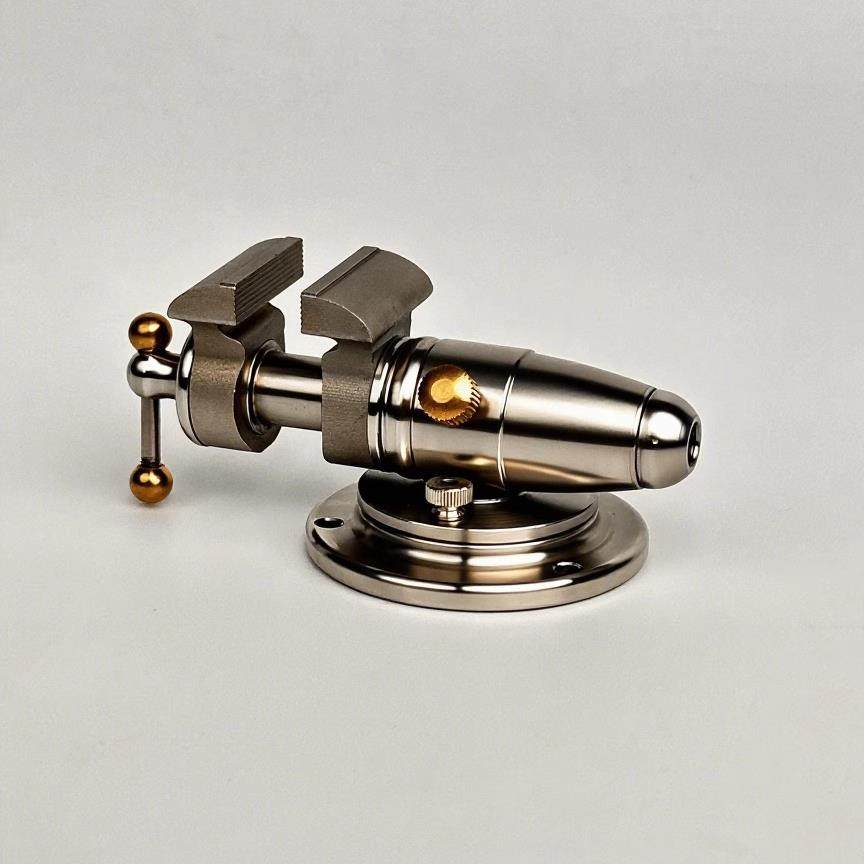 迷你台钳304不锈钢小型工作台手工维修固定支架一寸工具桌面摆件