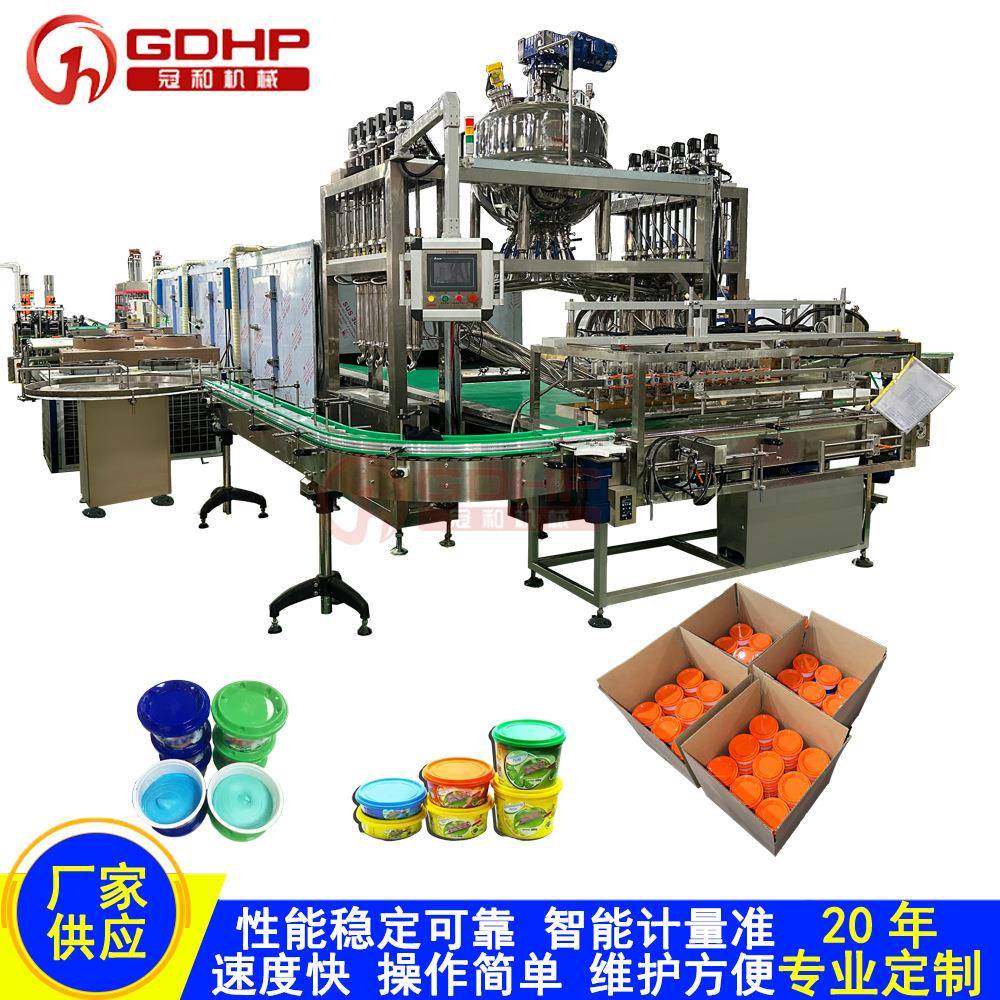 厂家定制自动香膏恒温灌装机洗碗膏凡士林冰箱除味剂热灌装冷却线,五金/工具,其他机械五金,淘宝优惠券,粉丝福利购,淘宝优惠卷