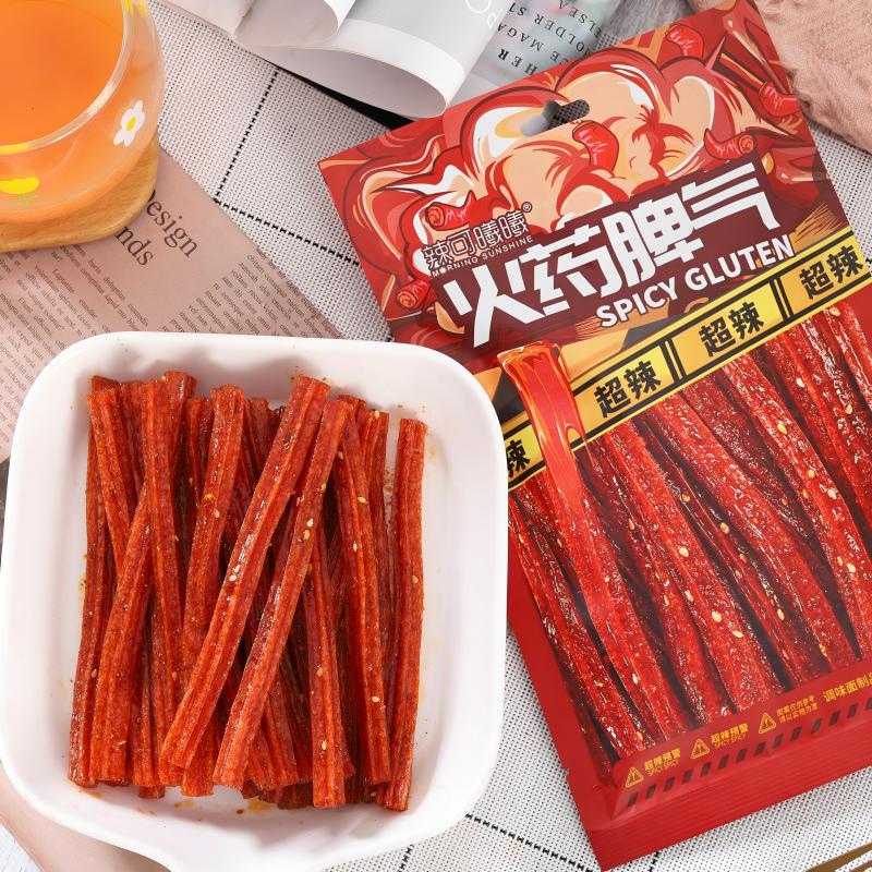 辣可曦曦-火脾气条108g大包装超辣网红辣条追剧休闲吃辣挑战
