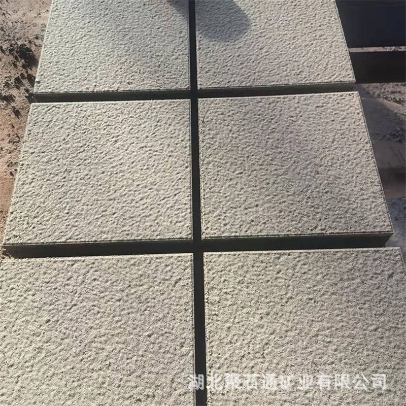 PC砖芝麻灰石材 芝麻灰G604 石材加工光面 机场地铺 工程外墙板