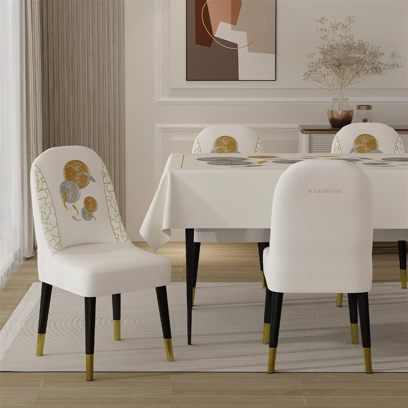 新款弧形椅子套罩欧式高级套垫子靠背一体2024全包餐桌餐椅四季通,居家布艺,椅套/椅垫,淘宝优惠券,粉丝福利购,淘宝优惠卷