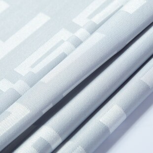 新款锦纶凉感几何提花冰丝布料床垫T恤瑜伽冷感针织提花抱枕面料