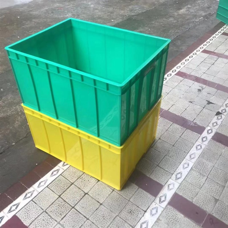 供应塑料周转箱 塑胶包装物流箱600*50G0*300中号收纳五金电子胶
