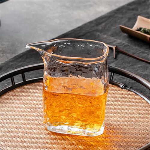 无由揽月公道杯 手工耐热玻璃匀杯拙道茶具 简约质感