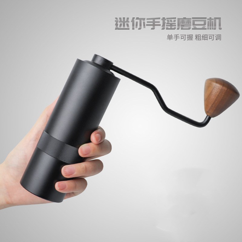 手摇磨豆机手动咖啡豆研磨机家用小型手磨咖啡机磨咖啡豆 迷你版